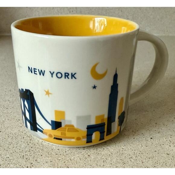 Starbucks 2013 "You Are Here" Collections New York 14 Oz. Coffee Mug NEW - Picture 1 of 4